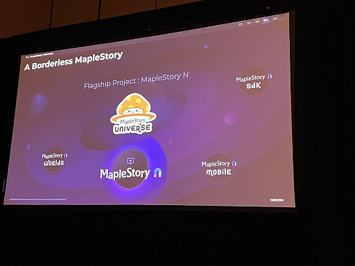  No.014Υͥ / GDC 2023ϡ֥ᥤץ륹ȡ꡼פȳڤ³ɤ˹ԤäƤȡĥ뿷ץȡMapleStory Universe