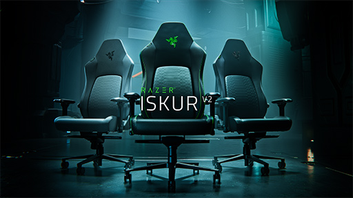 ޡRazer Iskur V2ȯ䡣СݡȤưƹ٤