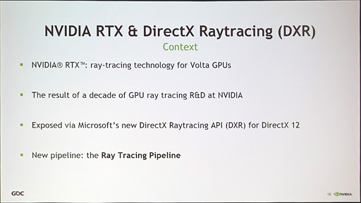  No.004Υͥ / GDC 2018ʤ3DGEDirectX RaytracingRTXOptixProRenderRadeon Raysȥ쥤ȥ餱ɤξ򤹤äꤵƤߤ