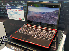 COMPUTEX 200805MSIPumaץץåȥեΥޡΡPCHybrid GraphicsбΥХΡPC