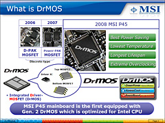 COMPUTEX 200823ϥޥܡɤ饰եåɤؤȹ롤MSIξϥ֥ɡDrMOS