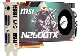 MSIꥸʥġOCͤGeForce GTX 260ɤȯ