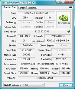 󥰥PCBͤοGeForce GTX 295ץӥ塼Ǻܡ顼ǽϤ