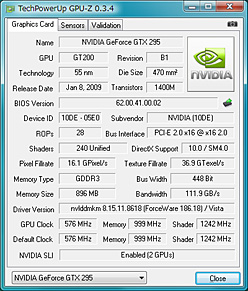 󥰥PCBͤοGeForce GTX 295ץӥ塼Ǻܡ顼ǽϤ