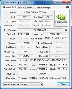 GeForce GTX 580ץӥ塼Ĥо줷ȥե륹ڥåFermiɤϡ٤㤤ʤΤ