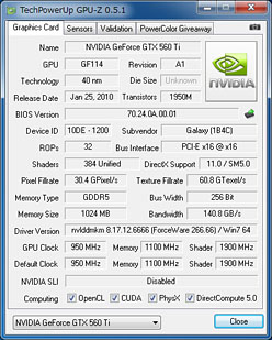 #014Υͥ/950MHzưGALAXYΡGeForce GTX 560 Tiפ̥ǥˤɤޤ뤫Ƥߤ