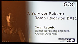 #002Υͥ/GDC 2013PCǡTOMB RAIDERפȱ顦եΥإѶޤ