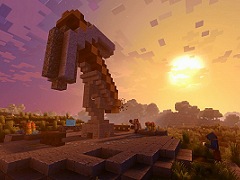 E3 2017̵̤˹ڤʱɽ MinecraftΡSuper Duper Graphics PackפϤޤ