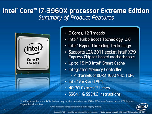 IntelϥCPUCore i7-3000פȯɽSandy Bridge-EץåȥեࡤΥݥȤå