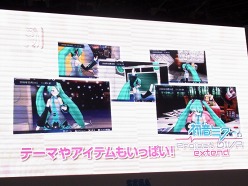 TGS 2011ϡֽ鲻ߥ -Project DIVA- extendסProject miraiʲˡ׽ơ٥Ȥͤȡֽ鲻ߥ -Project DIVA- extendθǤƤå