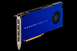 AMDƥեåɡRadeon Pro WXפνв٤򳫻ϡǾ̥ǥȯɽ⥹ڥå򶯲