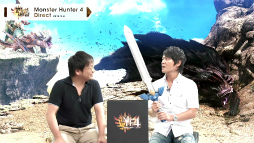 ֥󥹥ϥ󥿡4פ˥ޥꥪ륤󥯤о졪ǤŷƲܥȤȯɽ줿Monster Hunter 4 Directפξݡ