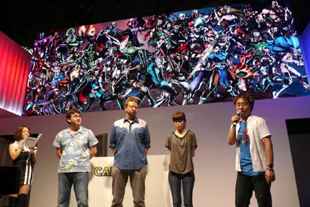 #014Υͥ/TGS 2011ϡULTIMATE MARVEL VS. CAPCOM 3פ˿֥Сס֥եȡפNEO-G vs. ꥢɤΥзϪ줿ơ٥ 