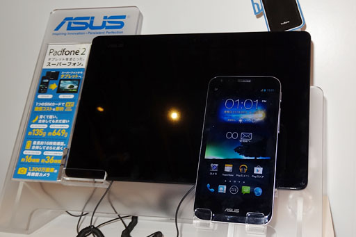 ASUSΡPadFone 2פ򥿥åȥ饤٥ȤǤäĤ꿨äƤޥۤȤƤδ٤Ϲ⤤