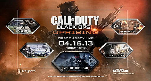 Call of Duty: Black Ops 2פXbox 360ǿDLCUprisingפƤ2013ǯ416ۿϡ4ͤΥ󥰤ϡӤǰδƹӤΤ