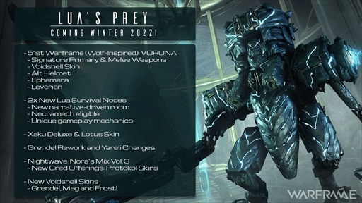 Warframeס112Υåץǡȡȿ١֥쥤סߥ꡼ͽLuas Preyפξ