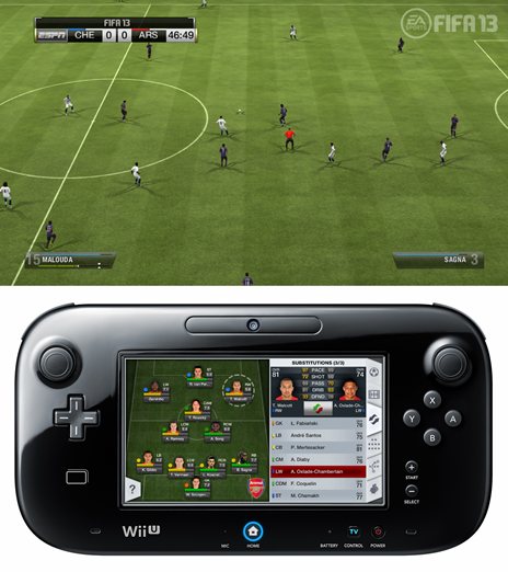 Wii UǡFIFA 13 ɥ饹 åWii U GamePadѤۤΥ󥷥塼޵ǤȤϰۤʤħŪʥॷƥҲ