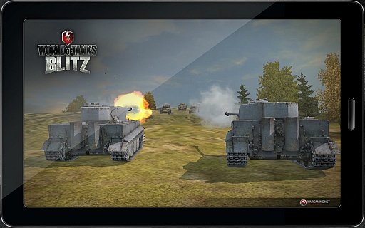 E3 2014626ۿϤiOSǡWorld of Tanks Blitzפץ쥤ܲȤ̥ϤϤΤޤޤˡƥݤ®Хȥ뤬Ÿ