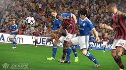 gamescomϿ󥸥κѤǡ˿ʹ֤餷ưǽˡ֥˥󥰥֥ץ꡼ǿPro Evolution Soccer 2014ץץ쥤ݡ