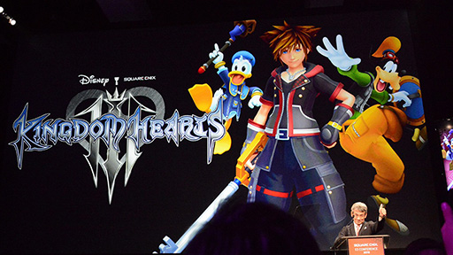 E3 2015ϡKINGDOM HEARTS IIIפκǿ졤Ω夲ȯɽ줿Square Enix E3 Conference 2015פޤȤ