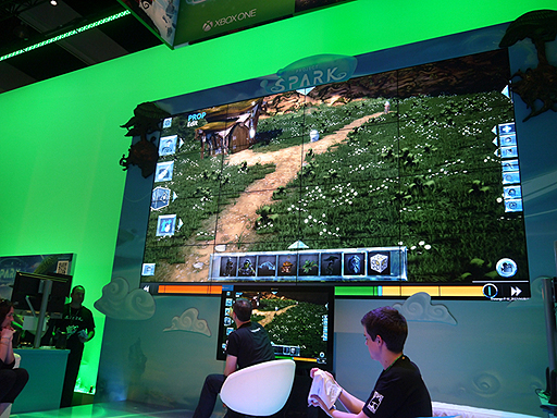 E3 2013LBP饤ʡȥɡProject SparkפθXbox OneΤۤWindows 8PC䥿֥åȡXbox 360Ǥץ쥤ǽ