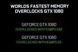 ꥯå11GHzǡGeForce GTX 1080פƱ9GHzǡGeForce GTX 1060 6GBפǽ®