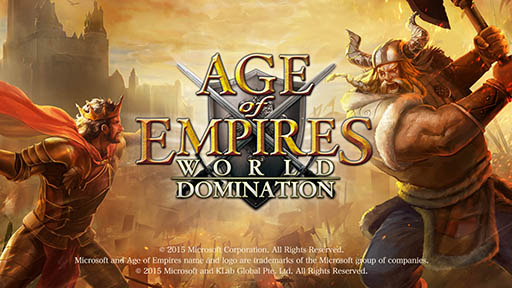 ޥ۸RTSAge of Empires: World Dominationפ2015ǯۿͽꡣƥȤǤϥץ˥󥰥ࡼӡǿ꡼󥷥åȤ