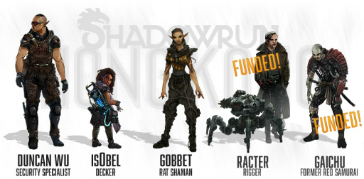 Shadowrun: Hong KongפKickstarterڡ󤬽λ120ɥʾλĴã