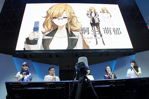 TGS 2015ϥץ˥󥰱Ϫбͥץǥ塼ˤȡ硼Ԥ줿STEINS;GATE 0פΥơݡ