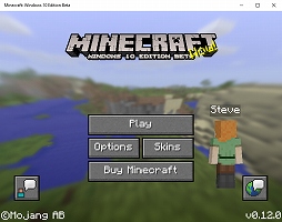 Pocket Edition١ˤMinecraft Windows 10 Edition Betaפۿ