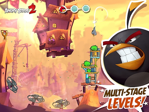 Angry Birds 2פܥץ쥤̵о졣ҥåȥޥۥץAngry Birdsץ꡼κǿˤϿľȥСɤʤɤɲ