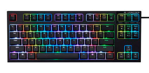 10쥹פΥޡREALFORCEĤо졣REALFORCE RGB TKLפ2018ǯ12ȯ