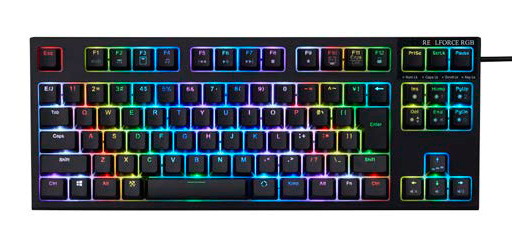 10쥹פΥޡREALFORCEĤо졣REALFORCE RGB TKLפ2018ǯ12ȯ