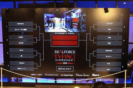 REALFORCE TYPING CHAMPIONSHIP 2018פݡȡԡɤξŻ뤷ԥܰǡԼãӤ򶥤ä