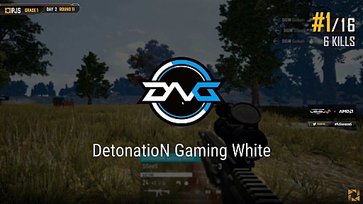 #004Υͥ/PUBG JAPAN SERIESSeason5 Grade1 Day2ݡȡ㤷ư桤DetonatioN Gaming Whiteȥåפ