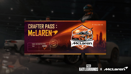 PUBGסѡ֥ɡMcLarenפȤΥܤ򳫺Ť