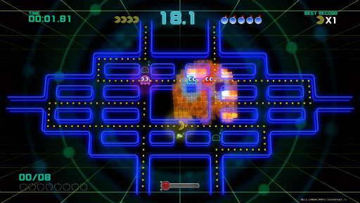 PAC-MAN CHAMPIONSHIP EDITION 2ץץ쥤ݡȡܥоǡɼˡޤޤȥåˤʤäƥѥåޥ󤬵äƤ