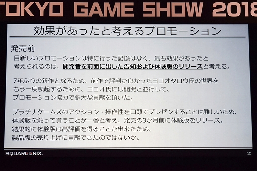  No.016Υͥ / TGS 2018ϡNieRAutomataסMONSTER HUNTERWORLDסֿβפϤˤƥХҥåȤΤ3̾γȯԤäTGSեݡ