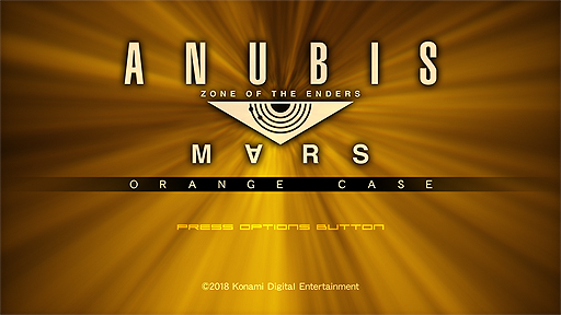 ANUBIS ZONE OF THE ENDERS:MRSסθǡORANGE CASEפPS4ۿȡPCо