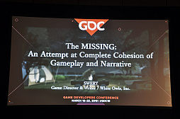  No.001Υͥ / GDC 2019ϸʤοΤ˲ʤʤѥץåȥեޡThe MissingפܻؤΤSWERY᤬