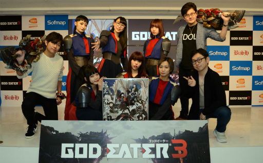 GOD EATER 3ȯ䵭ǰ٥ȥݡȡOPơޡstereo futureפΤBiSHо줷ȯؤȥȡŸ