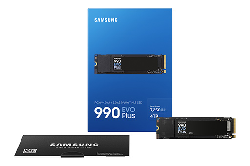 4TBPCIe 5.0 x2бM.2 SSDSamsung SSD 990 EVO Plusȯ䡣̥ǥɤŨ®ɤ߽񤭤ħ