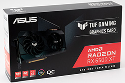 RX 6500 XTܤASUSܡTUF Gaming Radeon RX 6500 XT OCץӥ塼ȥ꡼GPUμϤϤ