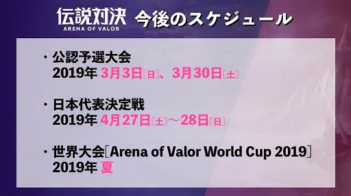  No.001Υͥ / зפArena of Valor World Cup 2019פ˸塼뤬ȯɽTV2餫