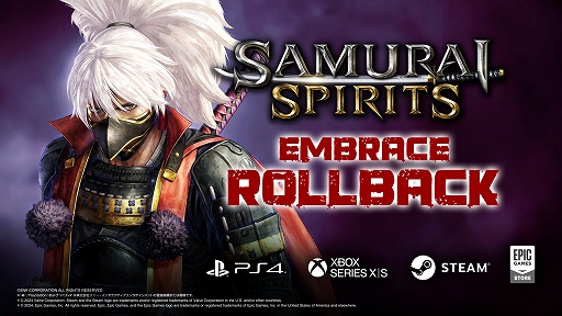 SAMURAI SPIRITSסХåͥåȥɤ륢åץǡȤPCEpic Gamesȥ/Xbox Series X|S/PS4ǤǼ»