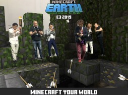  No.004Υͥ / E3 2019ϸǺäͷǶͭǤMinecraft Earthפθåݡ