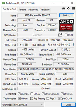 #010Υͥ/AMDοGPURadeon RX 6800 XTRX 6800ץӥ塼ԤΥ쥤ȥбGPU϶ǤRTX 3080/3070廊Τ