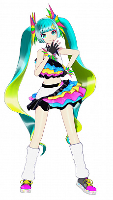  No.014Υͥ / ֽ鲻ߥ Project DIVA MEGA39sפˡޤդޤջΡ֥ѥפȤߤPΡ֥פϿΡCatch the WaveפPV