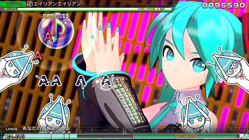 Switchѥեȡֽ鲻ߥ Project DIVA MEGA39sפȯ䡣Joy-ConȤäˡǤڤθǤۿ