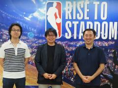 NBA RISE TO STARDOMץץ쥤ݡȡ󥿥ӥ塼NBAΤ˥ԥåʥХåȥߥ졼